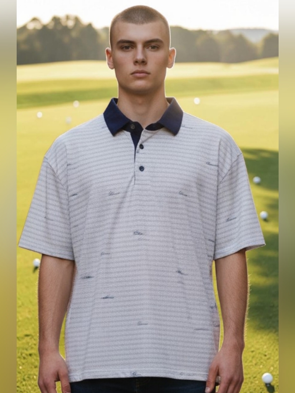 Greyson Men's Size 3XL Golf Polo Pelotonia Shirt Drifit Performance